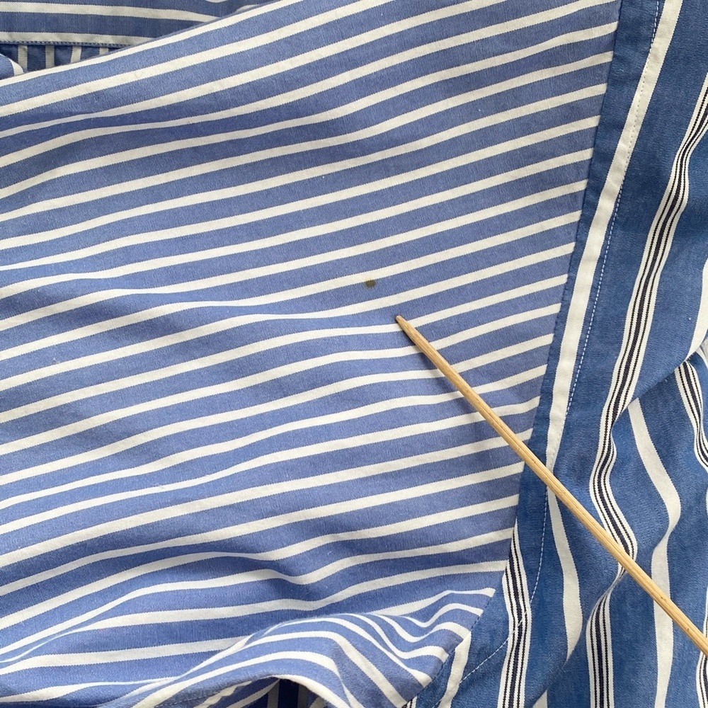 Ralph Lauren Blue Label Striped Button Down Shirt True Vintage 1990s - Picture 11 of 13